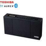 東芝 AUREX CDラジオ オーディオ Bluetooth送受信機能  ブラック 【メーカー直送品】【代引・日祝配送・時間指定 不可】 ≪AX-CR80(K)≫