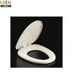 LIXIL フタ付前丸便座（標準） トイレオプション品 普通便座 本体ワンタッチ着脱  オフホワイト BN8 ≪CF-37AT-BN8≫
