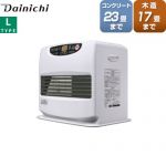 【メーカー在庫あり・3年保証】ダイニチ Lタイプ ヒーター・ストーブ 石油ファンヒーター 木造17畳まで　コンクリ23畳まで ムーンホワイト ≪FW-66L4-W≫