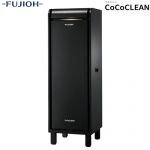 富士工業 CoCoCLEAN Basic Line 空気清浄機 回転ディスク方式 適用床面積の目安：～51m2（31畳）  マットブラック ≪OSMCO-S03TBK≫