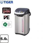タイガー とく子さん 電気ケトル・ポット 蒸気レスVE電気まほうびん 容量：5.0L ブラック ≪PIE-A501-K≫