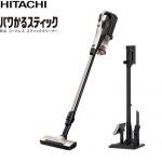 日立 コードレス スティッククリーナー パワかるスティック 掃除機 サイクロン式 0.15L  ライトゴールド ≪PV-BL50L-N≫