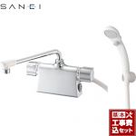 【工事費込セット（商品＋基本工事）】三栄 浴室水栓 サーモデッキシャワー混合栓 サーモスタット式 デッキタイプ ≪SK785D-L-13≫