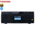 東芝 ハイレゾ対応SD/USB/CDラジオカセットレコーダー オーディオ ハイレゾ/アップコンバート機能対応  ブラック 【特別配送】【代引不可】 ≪TY-AK21-K≫