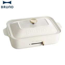 BRUNO コンパクトホットプレート ホットプレート BOE021-WH