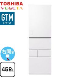東芝 ベジータ GTMシリーズ 冷蔵庫 GR-Y450GTM-WS