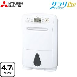 三菱電機 衣類乾燥 除湿機 サラリPro 除湿機 MJ-P180YX-W