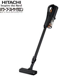 日立 コードレススティッククリーナー パワーブーストサイクロン 掃除機 PV-BH900SL-K