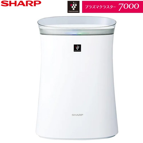 シャープ 空気清浄機 空気清浄機 プラズマクラスター7000 プラズマクラスター適用床面積（目安）：約14畳  ホワイト系 ≪FU-S50-W≫