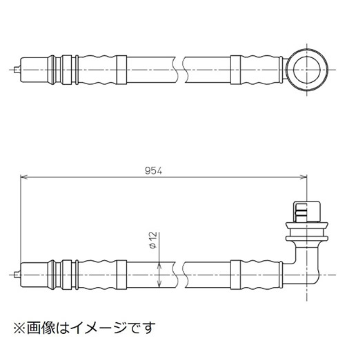 [TCA273] TOTO トイレ部材 フレキホース フレキシブルホース【送料無料】